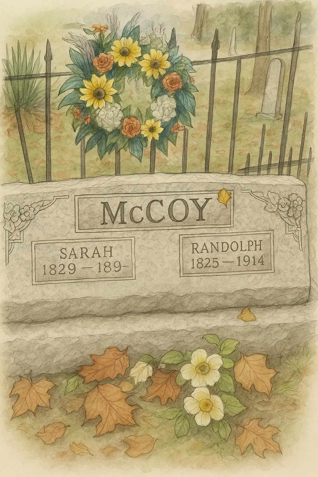 Dils Cemetery Overview