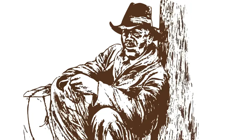 African American Graves at Dils Cemetery