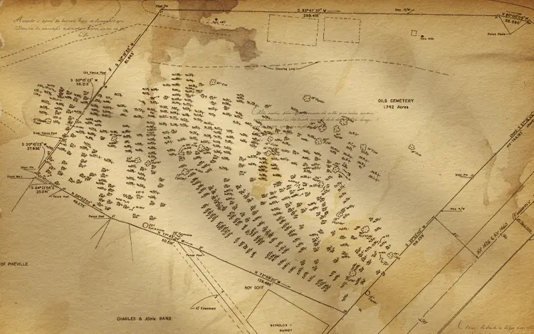 Dils Cemetery Map